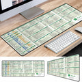 Excel Reference Sheet Desk Mat