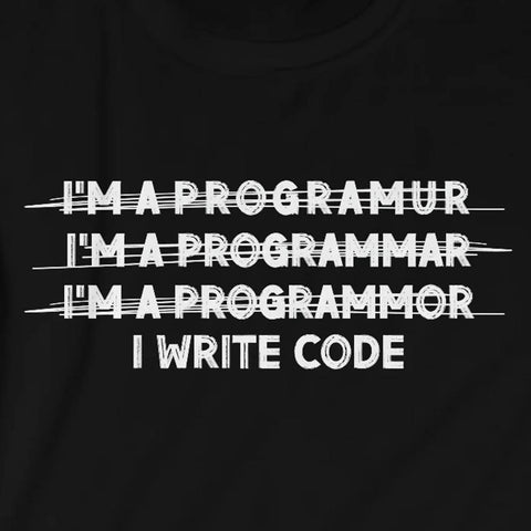 I write code T-Shirt